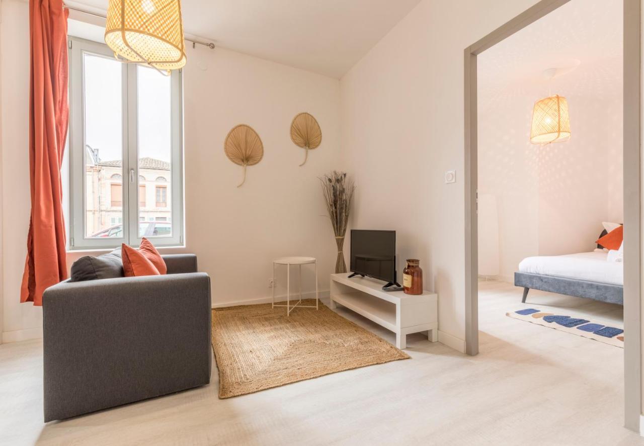 Le Corail - 1 Chambre, Ideal Couple, Parking, 10Min Canal Du Midi Castelsarrasin Εξωτερικό φωτογραφία